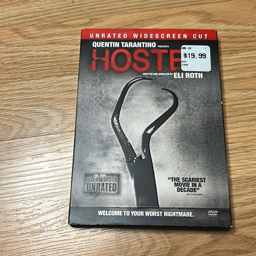Hostel unrated  - used condition